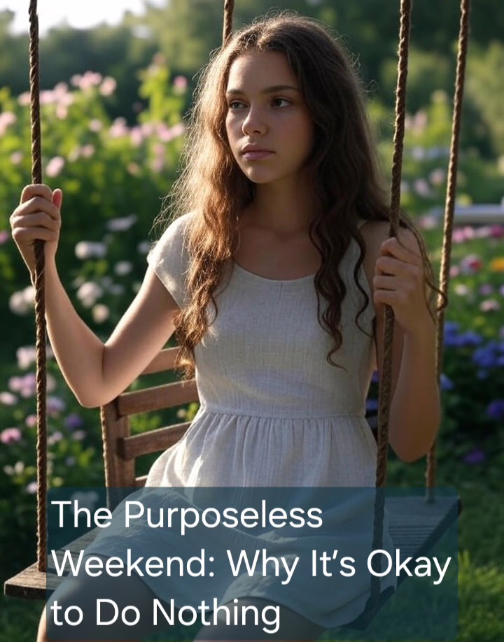 purposeless weekend-kuch-na-karna-mental-health